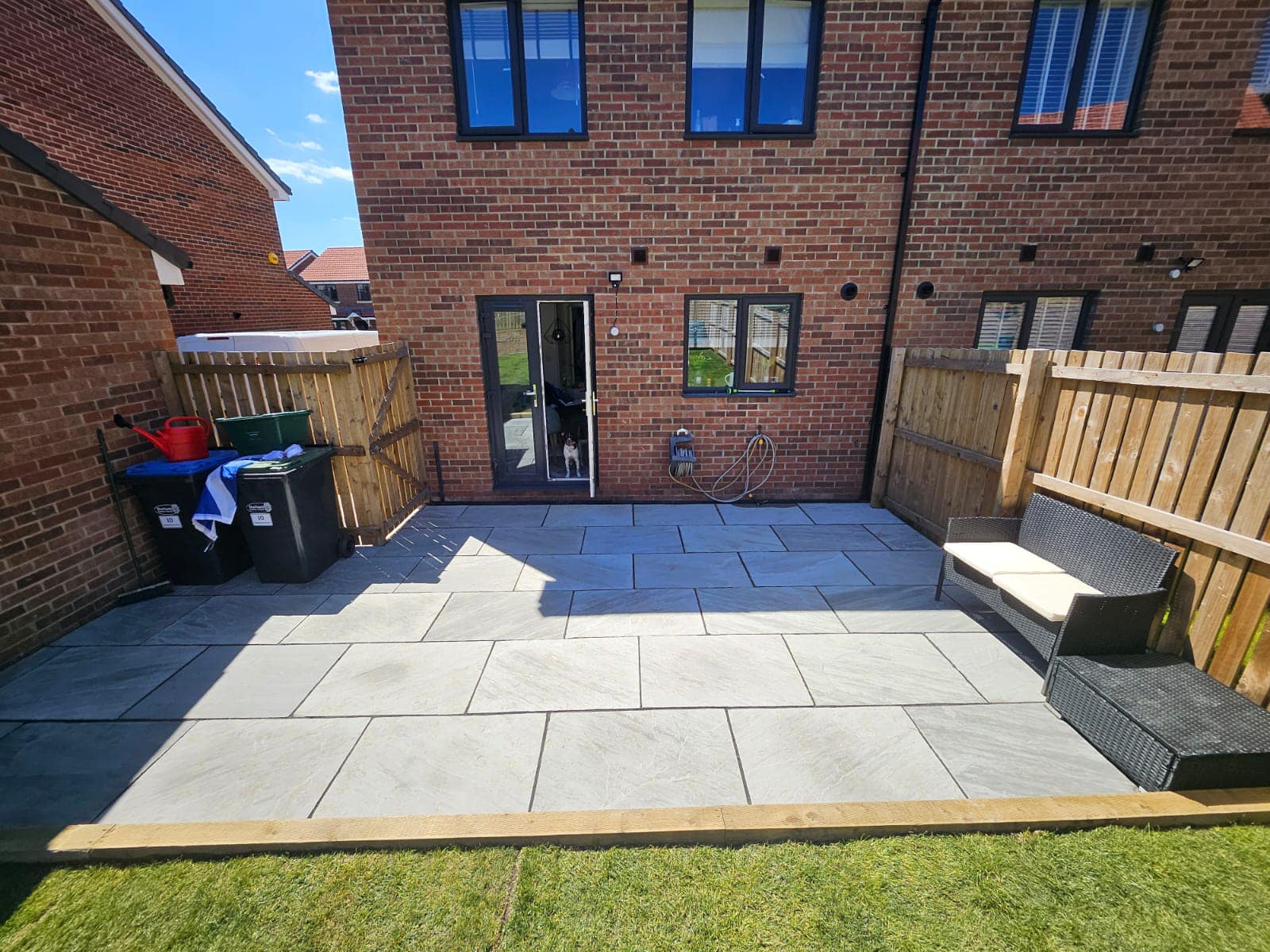 Porcelain patio — Newcastle